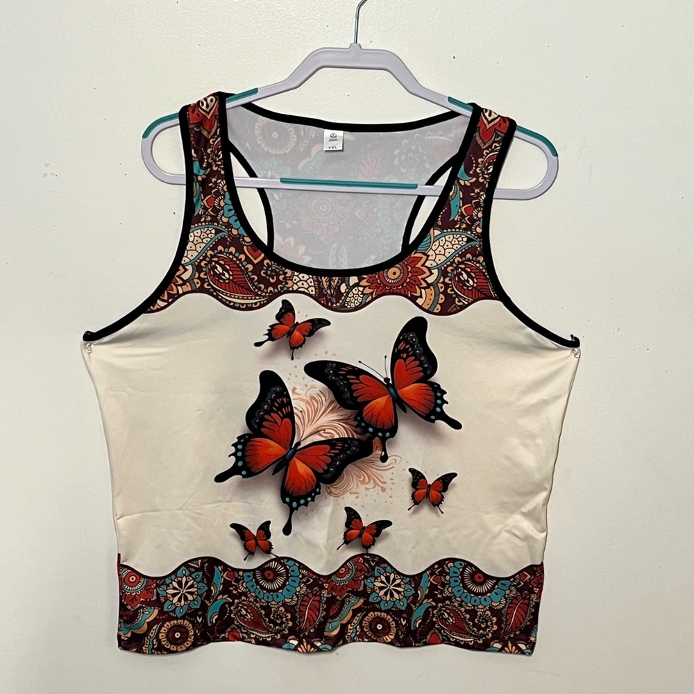 🆕Chaos Monkey 3XL razor back tank top. NIB.